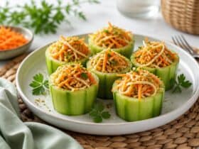 salade de concombre farci aux carottes fid