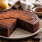 gateau de pommes de terre au chocolat