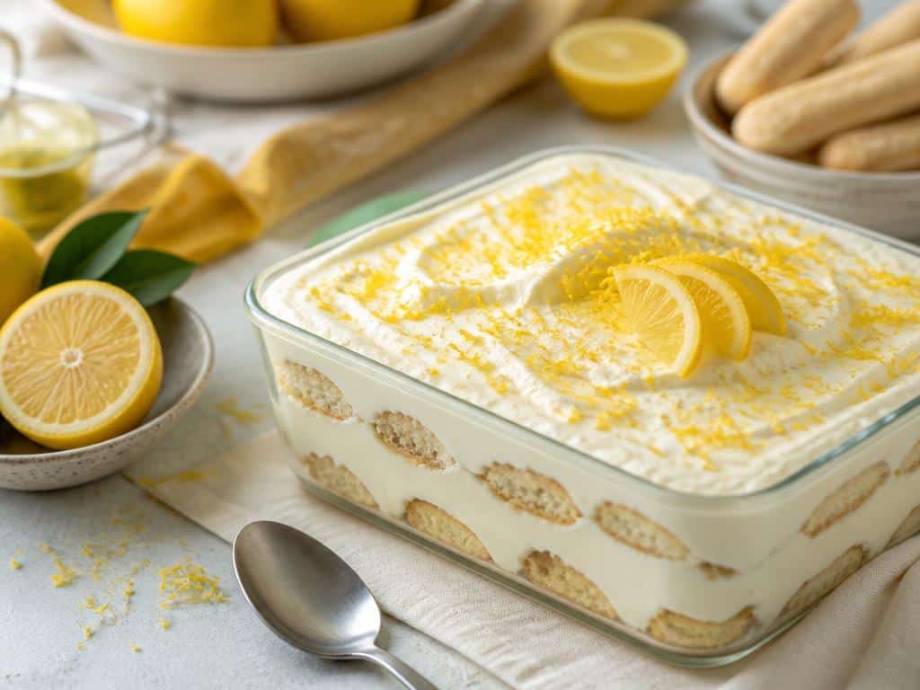 tiramisu au citron une recette facile et rapide pour le dessert