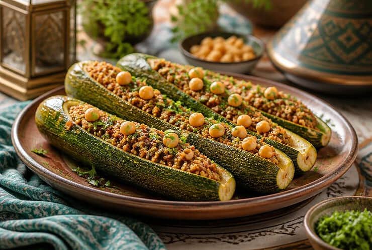 courgettes farcies a l orientale