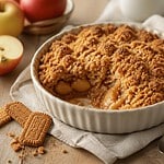 crumble pommes speculoos