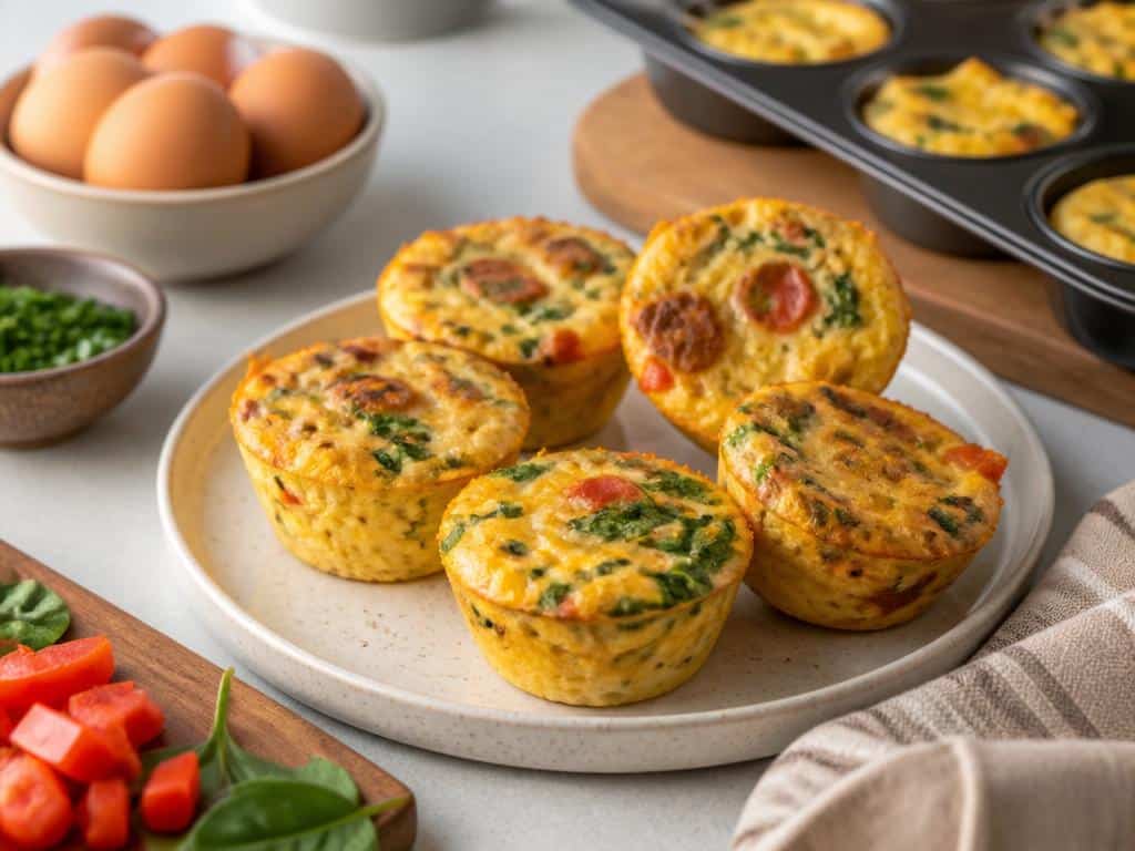 faites vos propres egg muffins a la maison