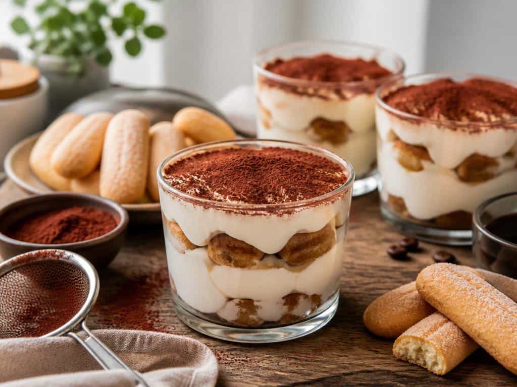 tiramisu aux biscuits en verrine