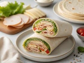 tortilla wrap dinde et fromage