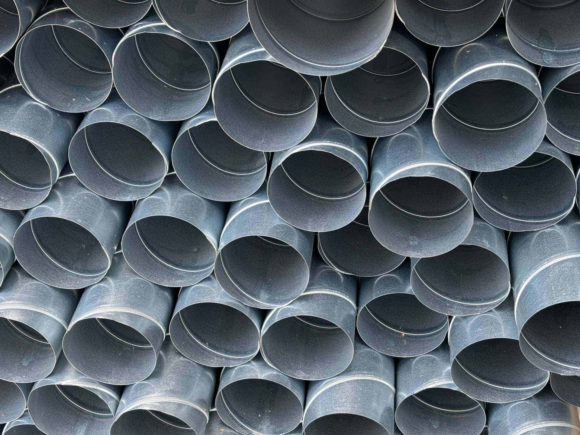Flere rør til ventilation