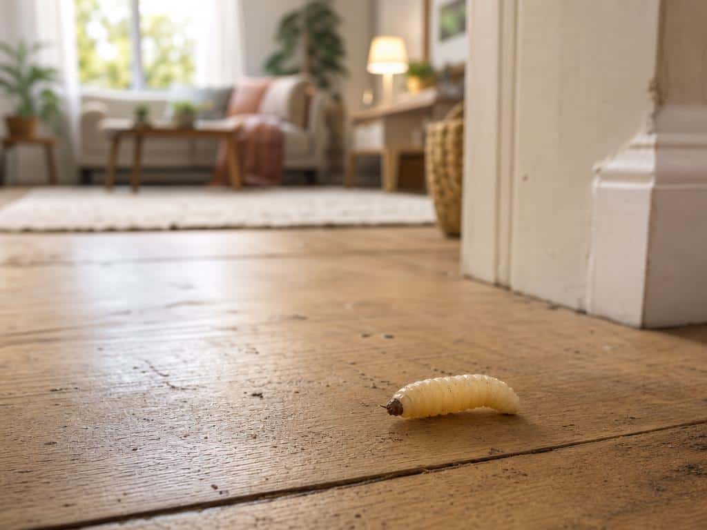 asticot dans la maison signification
