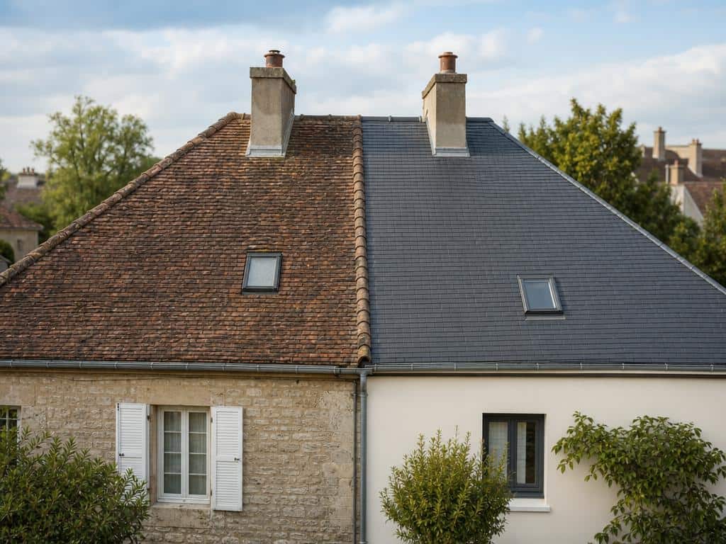 toiture commune sans copropriété