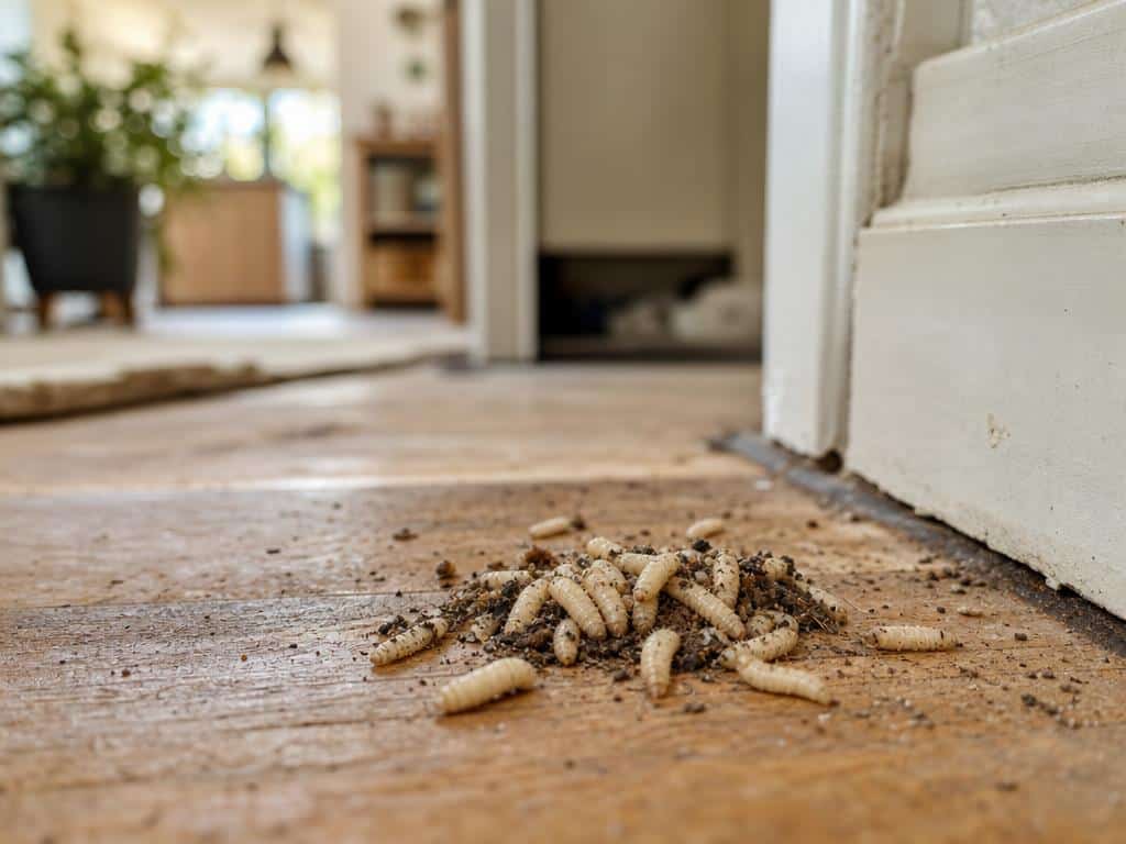 asticot dans la maison signification