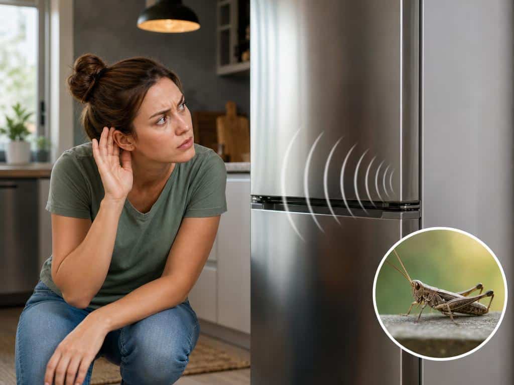 mon frigo fait un bruit de grillon