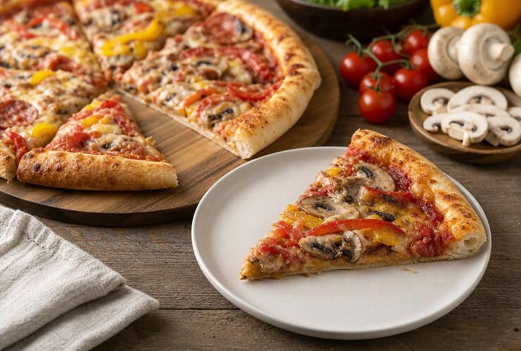 1 part de pizza calories