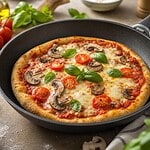 comment cuire une pizza à la poêle