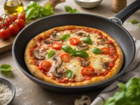comment cuire une pizza à la poêle