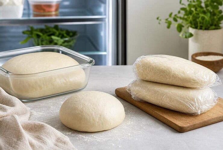 conserver pate pizza maison