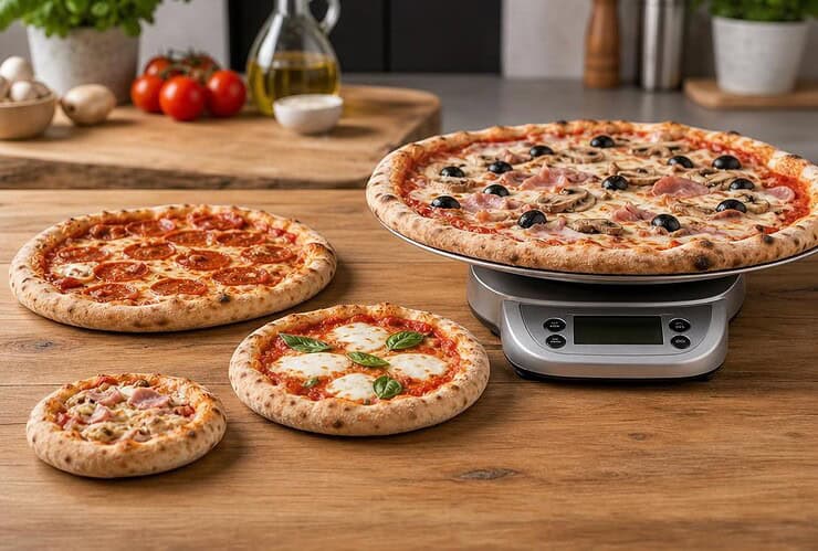 poids d'une pizza