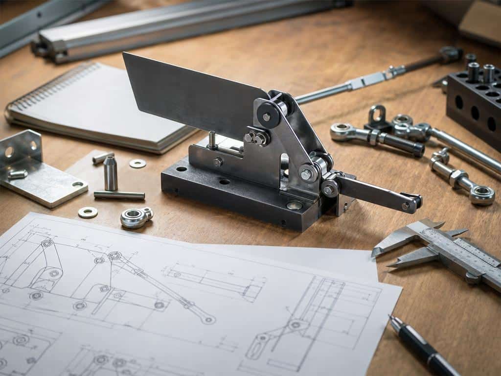 fabriquer mécanisme pour lame orientable