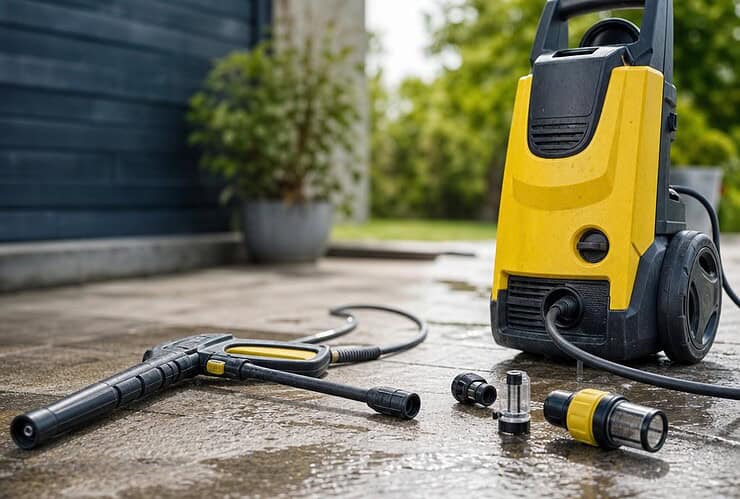 mon karcher tourne mais ne monte pas en pression