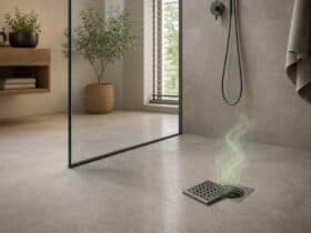 remontée odeur douche italienne