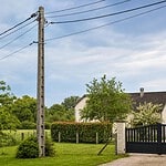 réglementation implantation poteau électrique