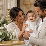eva longoria devoile les photos du bapteme de son fils santiago