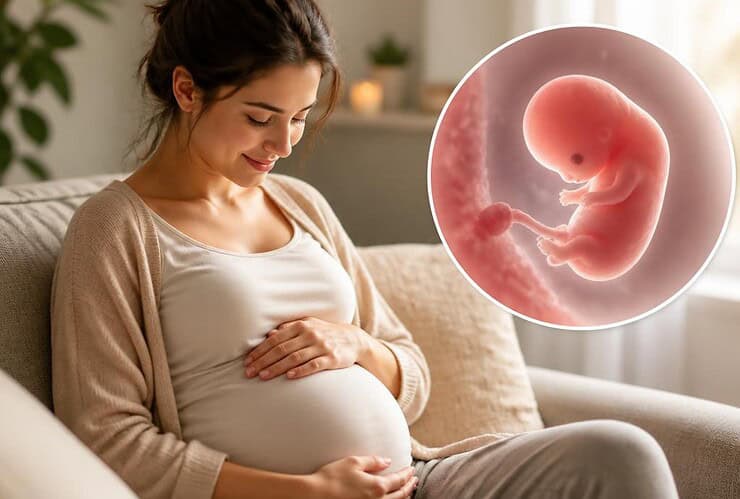 votre huitieme semaine de grossesse