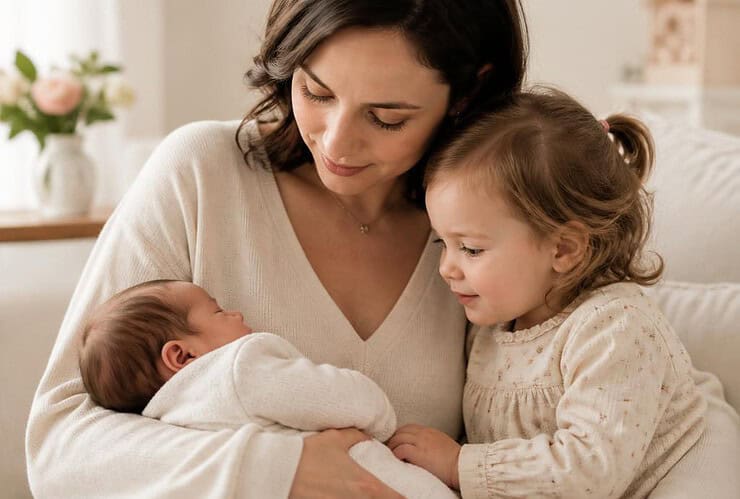 nathalie pechalat devoile le prenom de son bebe