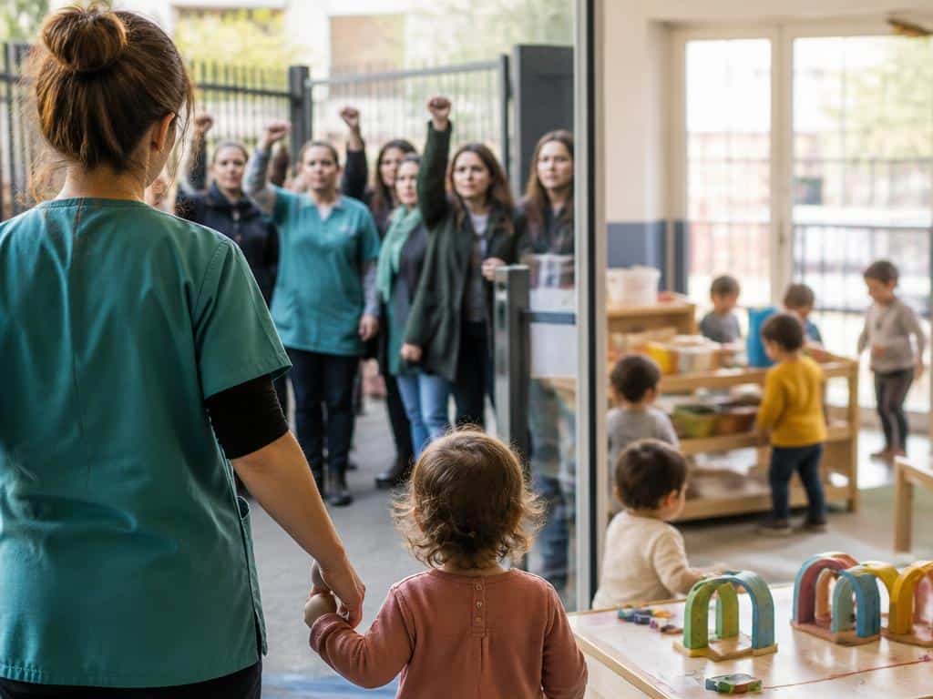 Saint-Omer : reconnaissance, conditions de travail, des professionnelles de la petite enfance mobilisées devant la sous-préfecture