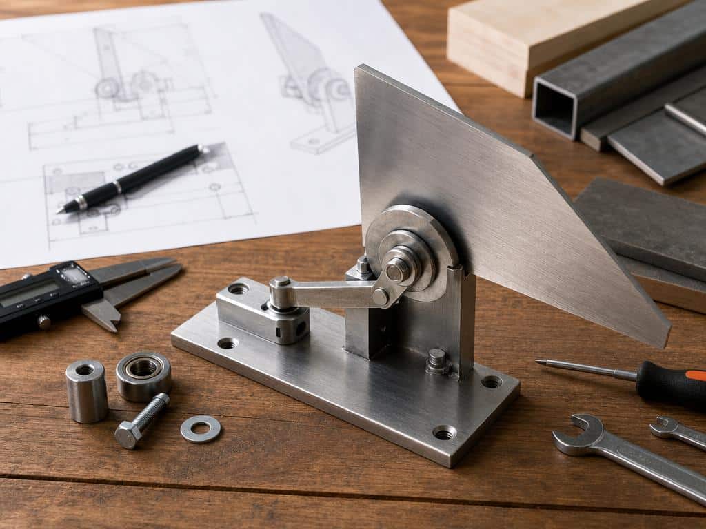 fabriquer mécanisme pour lame orientable