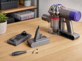 changer batterie dyson v8