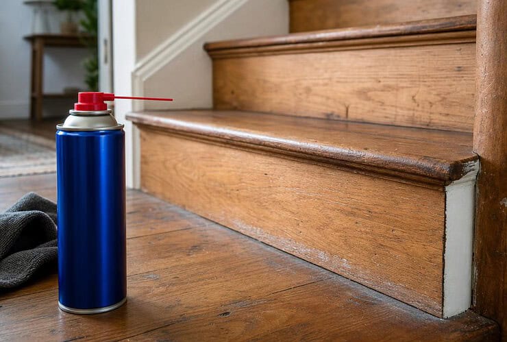 escalier qui grince wd40
