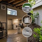 ventilation sous sol enterré