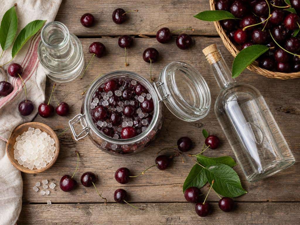 liqueur de cerise recette