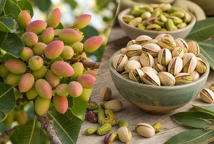 pista and pistachio