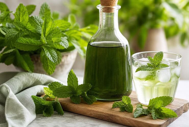 recette sirop de menthe sans sucre
