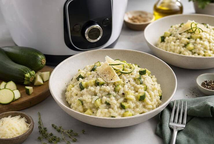 risotto courgettes cookeo