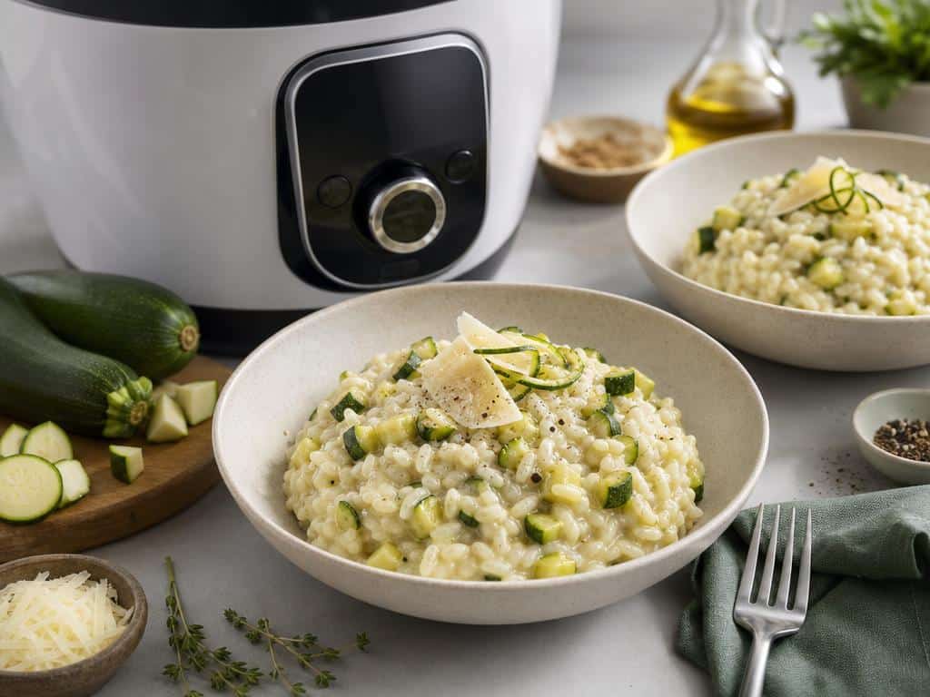 risotto courgettes cookeo