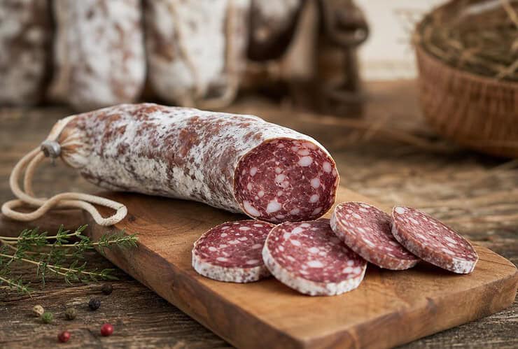 saucisson de canard recette