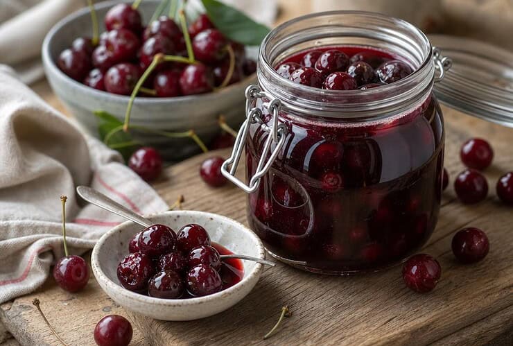 comment faire des cerises amarena