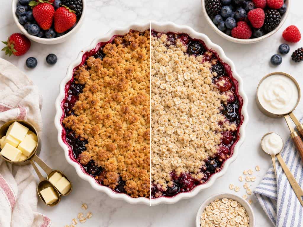 crumble sans beurre avec yaourt