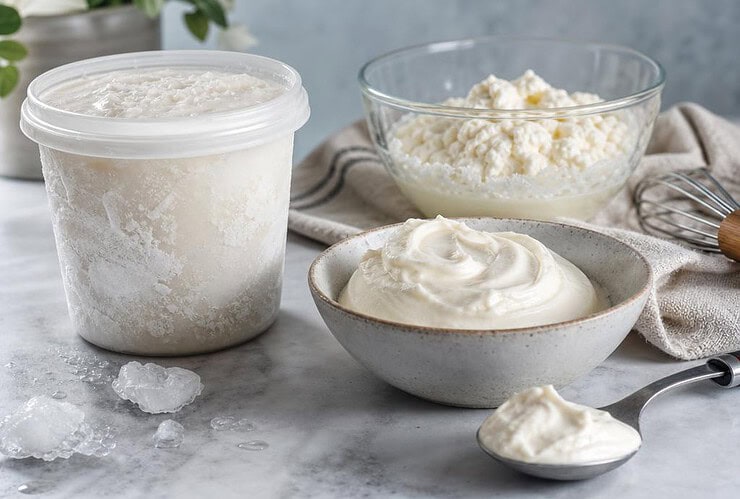 peut-on congeler de la crème fraîche