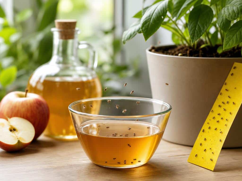vinaigre de cidre moucheron