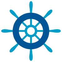 Icon: Ship's wheel