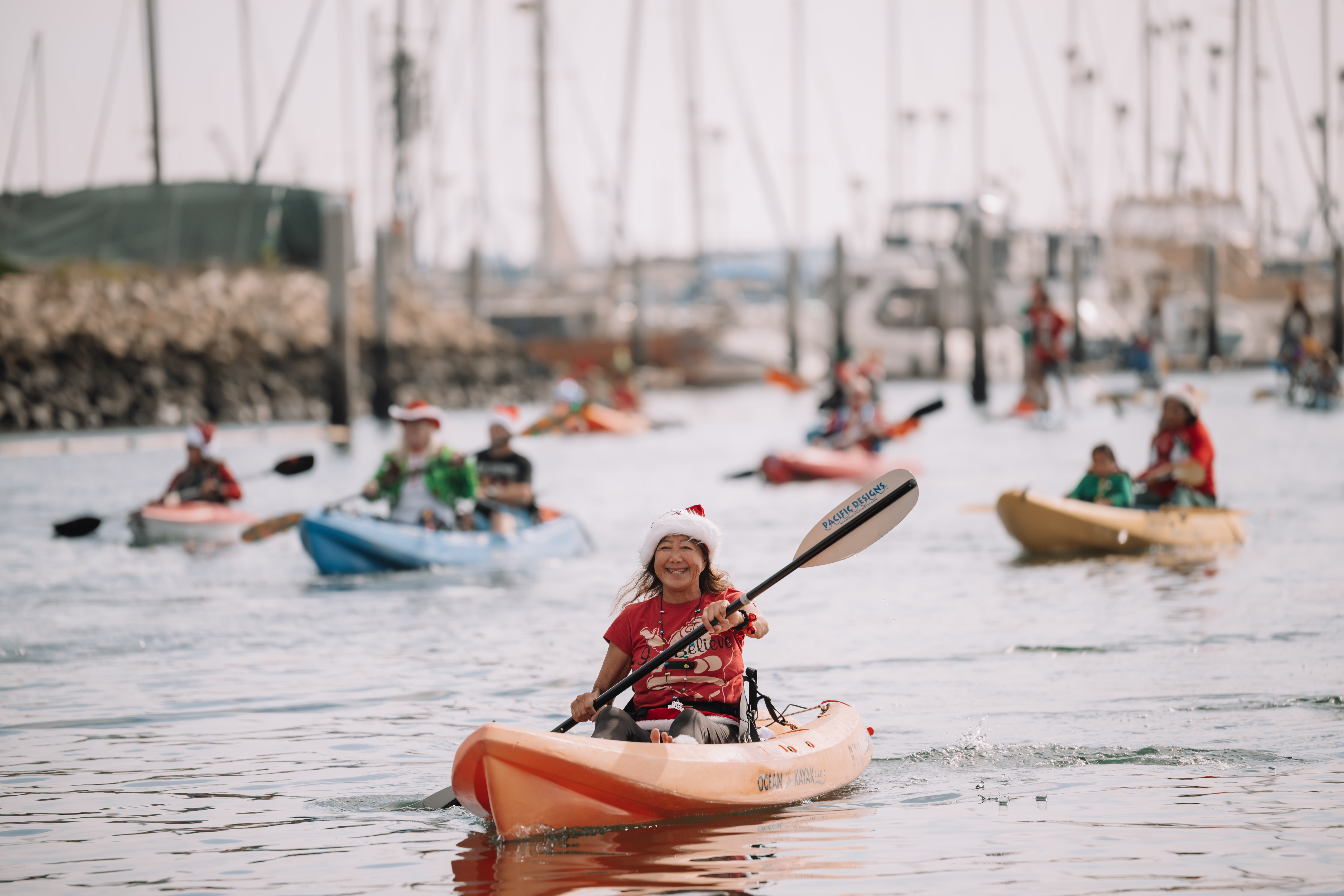 Channel Islands Harbor Christmas Paddle