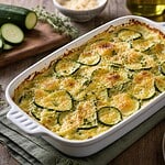 gratin de courgettes sans oeufs