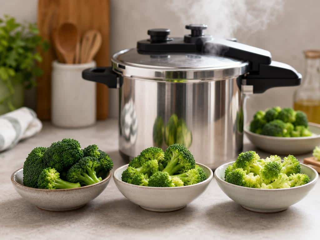 brocolis vapeur cocotte minute