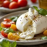 burrata qui pique la langue