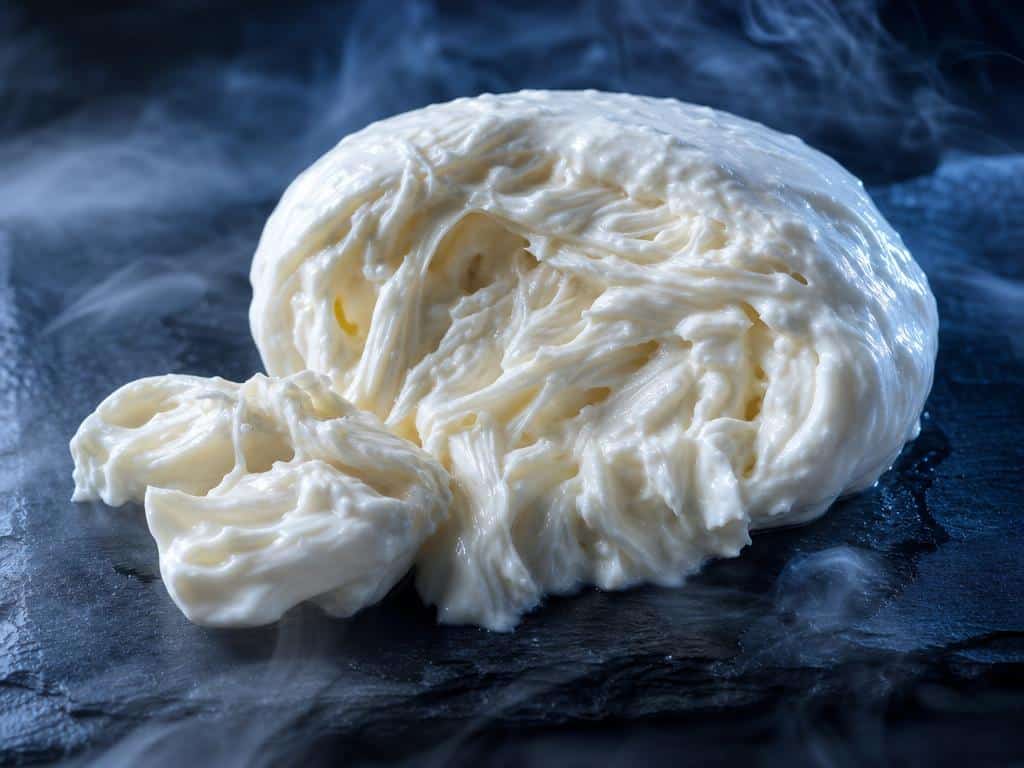 stracciatella fumée recette