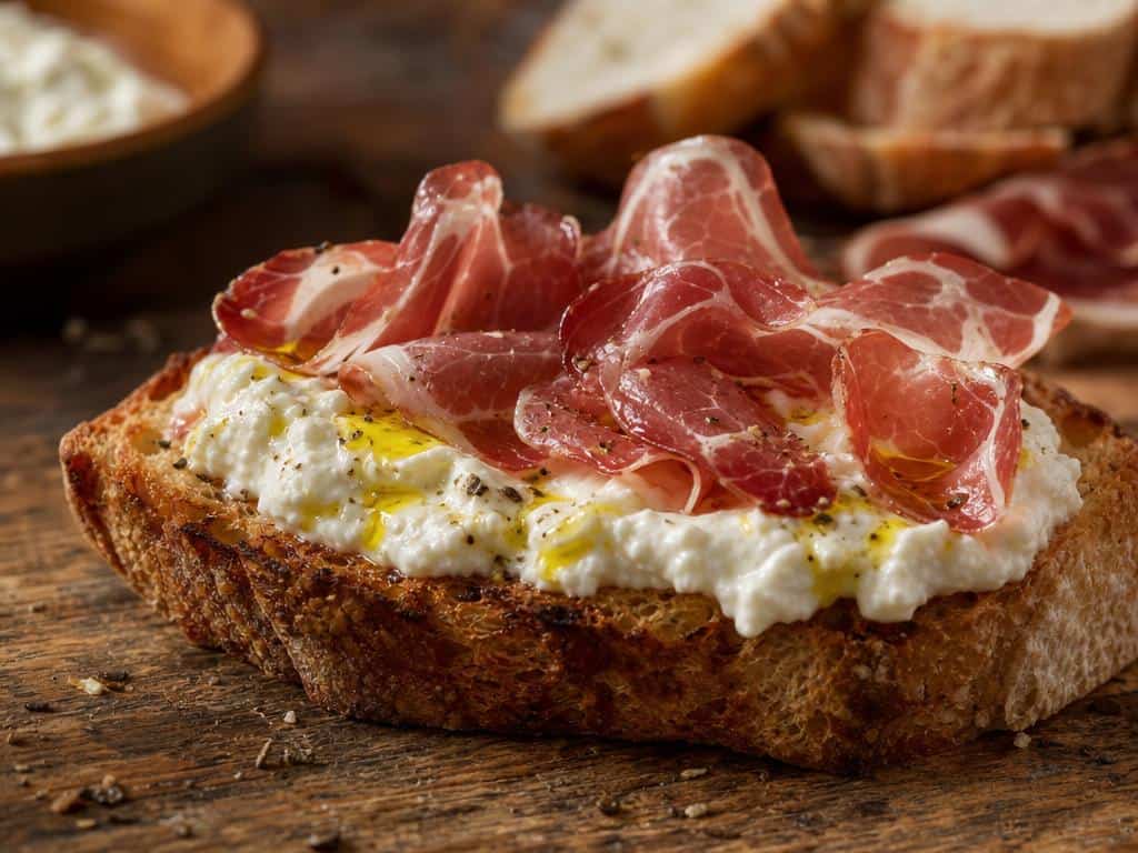 stracciatella fumée pizza