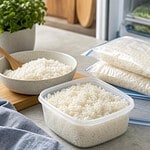 peut on congeler du riz