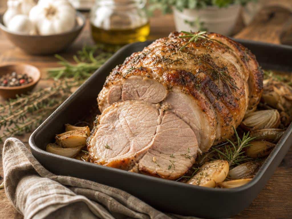 rouelle de porc au four