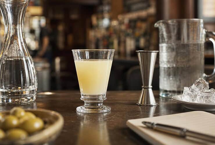 dose de ricard en bar